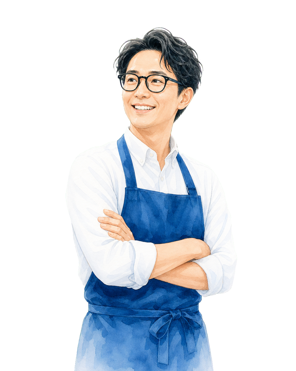 自営業者の参加者イラスト